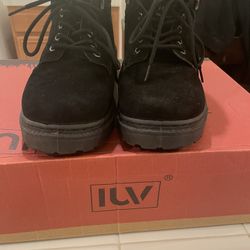 Team Hiking Boots Of USA Size 8 Upper Leather 