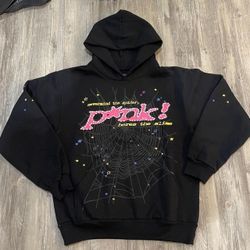 Pink Spider Hoodie