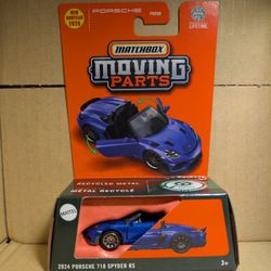 Matchbox Moving Parts 2024 Porsche 718 Spyder RS