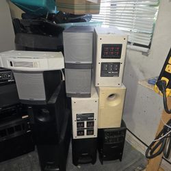 Bose Aucousticmass And Home Thester Systems