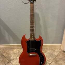 Red Gibson SG Electric Guitar