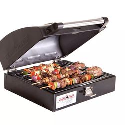 New BBQ Barbecue Camping Grill Portable Stove, Single Burner - Fits 14” Stove