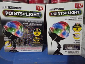 LED Light Show Points of Light Projector (x2)