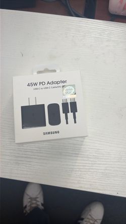 Samsung 45W PD Adapter with USB-C Cable