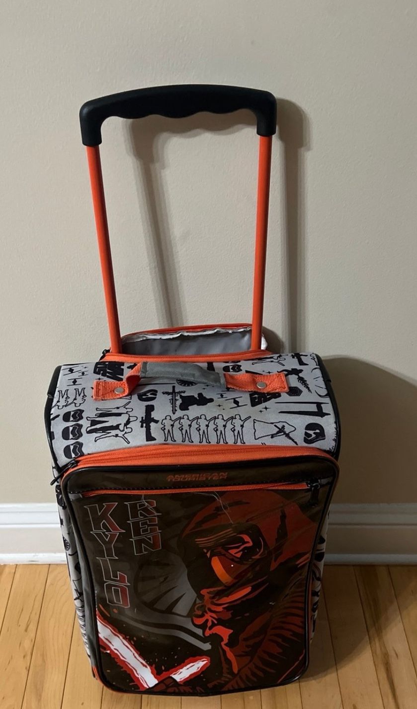 Star Wars Kylo Ren Upright Soft Rolling Suitcase