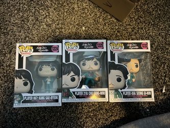 Squid Games Funko Pops