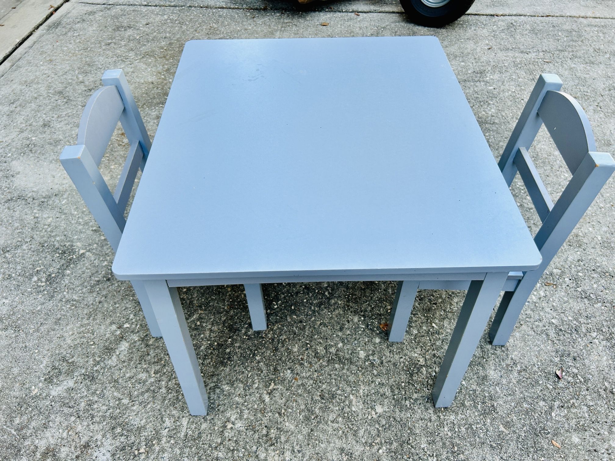 Kids Table And 2 Chairs