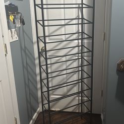30 Pair Metal Shoe Rack