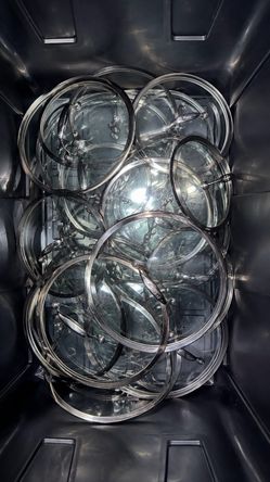 All new unused Hexclad Pots and Pan Lids. 8” 10” 12” 14” grab what you want