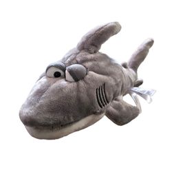 Living Puppets Snax The Friendly Shark 12" Stuffed Plush Hand Puppet