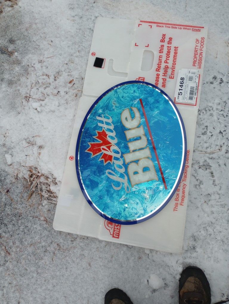 Labatt Blue Mirror