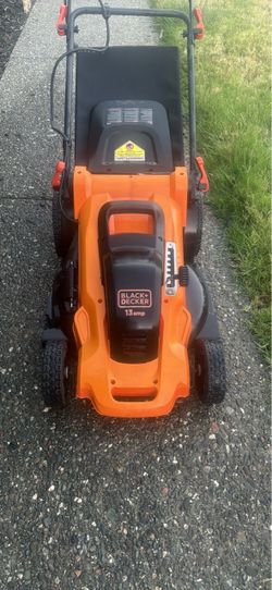 Black and decker lawn mower