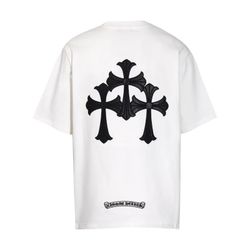 CH 'Three Patched Crosses' WHITE/BLACK