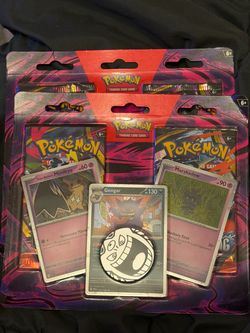 Pokemon Pitch black 2 pack blister gengar