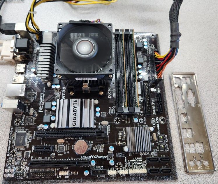 PC Parts - CPU Motherboard Ram