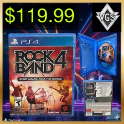 *CLASSIC* Rock Band 4 — PlayStation 4 — 2015