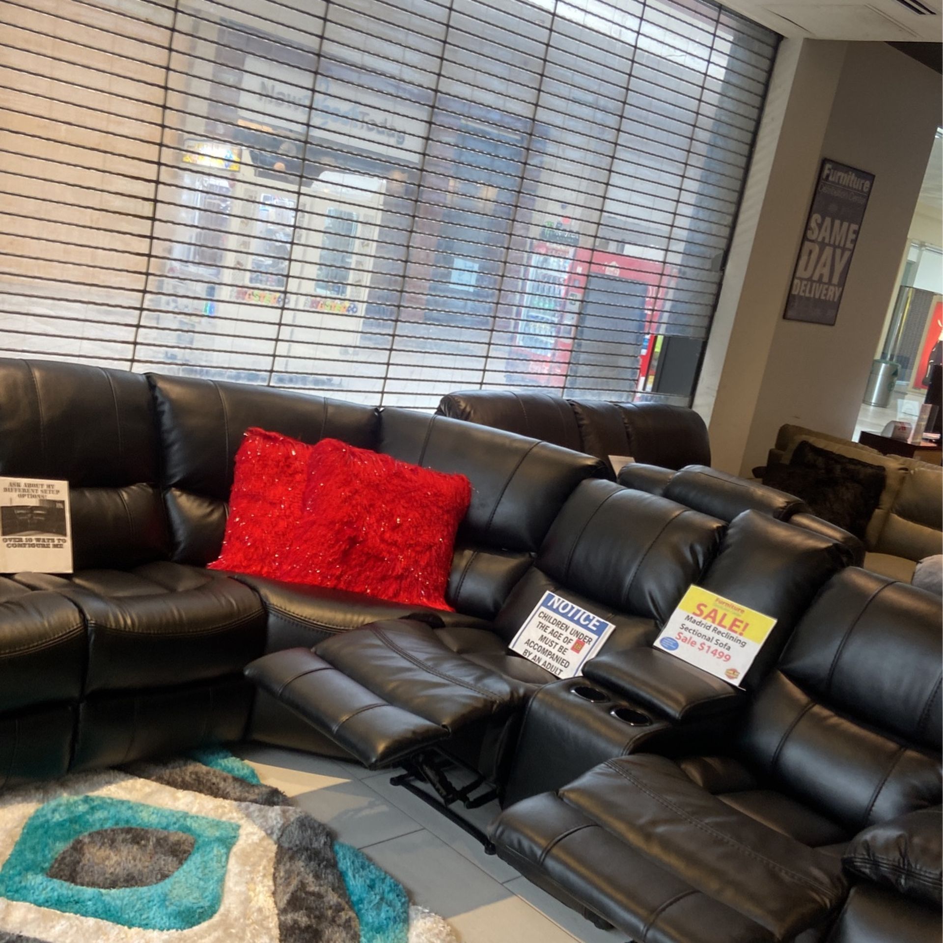 modular Reclining Sectional! WE SELL FOR LESS! WOW! WE SELL BRAND NEW!