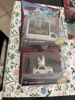 Disney Pixar Cars Pope and Popemobile