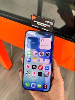 iPhone 15 Pro 128GB Unlocked to any carrier! 90 day warranty! We offer financing.