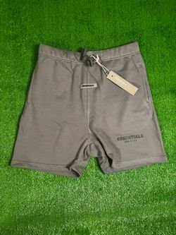 Fear of God Essentials summer grey sweat shorts Size M