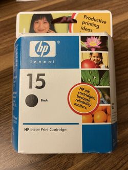 hp Inkjet Print Cartridge 15 Black (4)