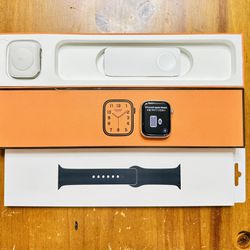 Apple Watch Hermes Series 9 45MM With Stainless Steel Silver with Sport Loop