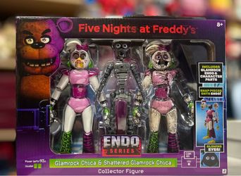 FNAF Endo Series: Glamrock Chica Action Figure Set