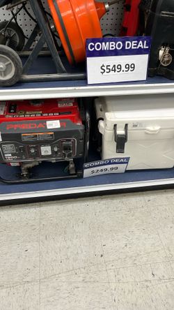 Generator and ice chest