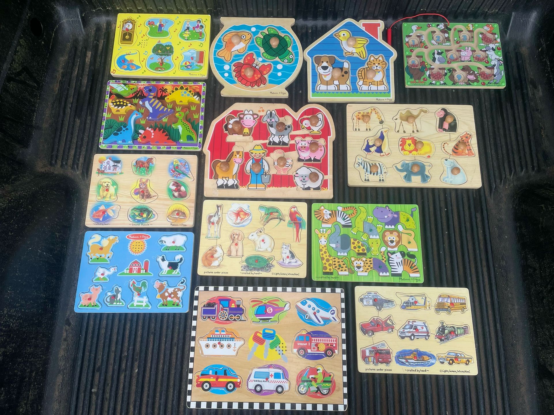 Melissa & Doug Wood Puzzles