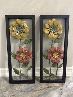 Metal Flower Frame