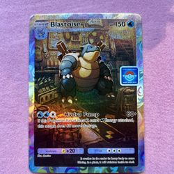 Blastoise – Workshop Sentinel Holographic Art Pokémon Card ✨
