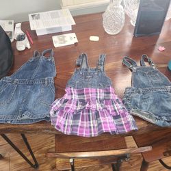 Girls Levi's 24 Months, Oshkosh And TEA 3T