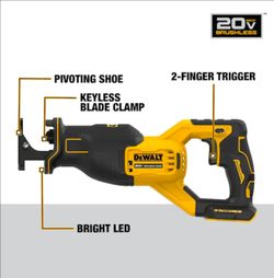 Dewalt 20v Max XR Reciprocating Saw, Brand New!