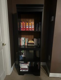 Writing desk with Hutch and bookshelf