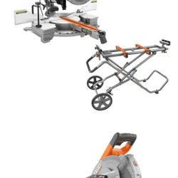Ridgid Compound 12" Miter Saw With Stand