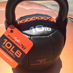 New Bionic Body 10 lb Soft Kettlebell $1 a pound I Have All Weight Sizes, Kettle weight Weight, workout, gym equipment, barbell, fitness