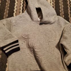Baby Boy Mickey Mouse Hoodie Sweater Size 12 Months 