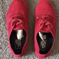 Red Vans