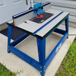 Benching Portable Router Table