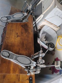 Used Ludwig double bass pedals