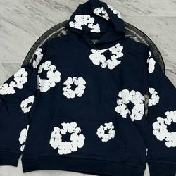 Denim and bape hoodies