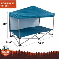 Arcadia Trail Elevated Canopy Dog Cot