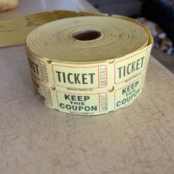 Half Roll Of Tickets