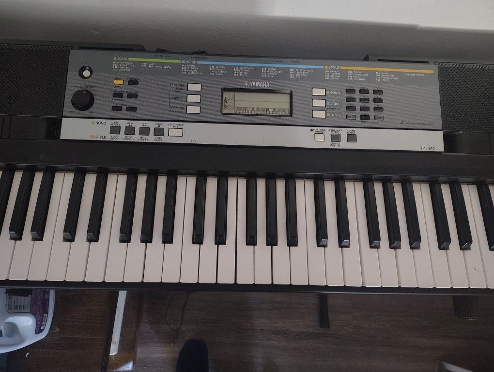 Yamaha Keyboard Model # Ypt-240