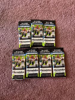 2030 chronicle football cello pack