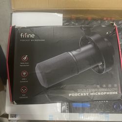 Fifine USB Podcast Microphone 