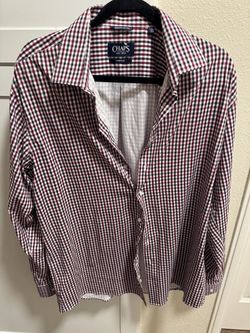 Chaps Regular Fit Stretch Button-Down Shirt