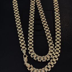 Gold Rolex Chain ~ 10kt