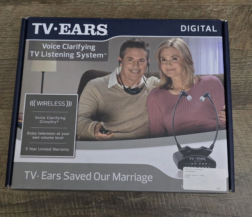 TV Ears Original Wireless Headsets System, TV Hearing Aid Devices