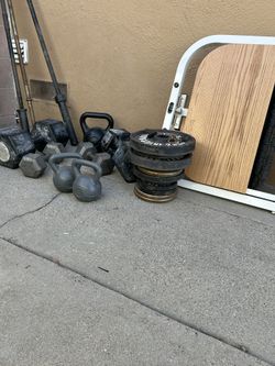 Weights, Squat Rack And ABooty Sprout